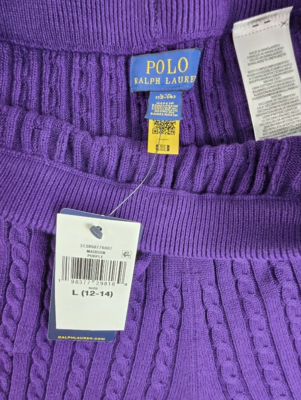 Ralph Lauren cable knit